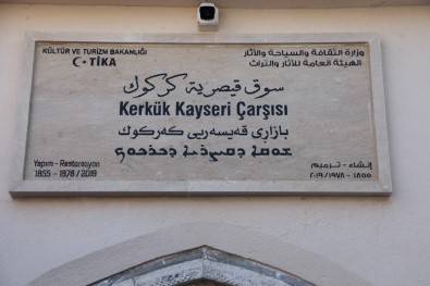 Tarihi Kayseri Çarşısı'nın Onarımı Türkiye Tarafından Yapıldı