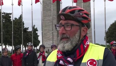 Düzce'den 'Şehitler Diyarı'na 515 Kilometre Pedal Çevirdiler