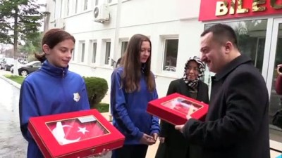 Gelibolu'dan Alınan Toprak, Deniz Suyu Ve Türk Bayrağı Bilecik'e Getirildi