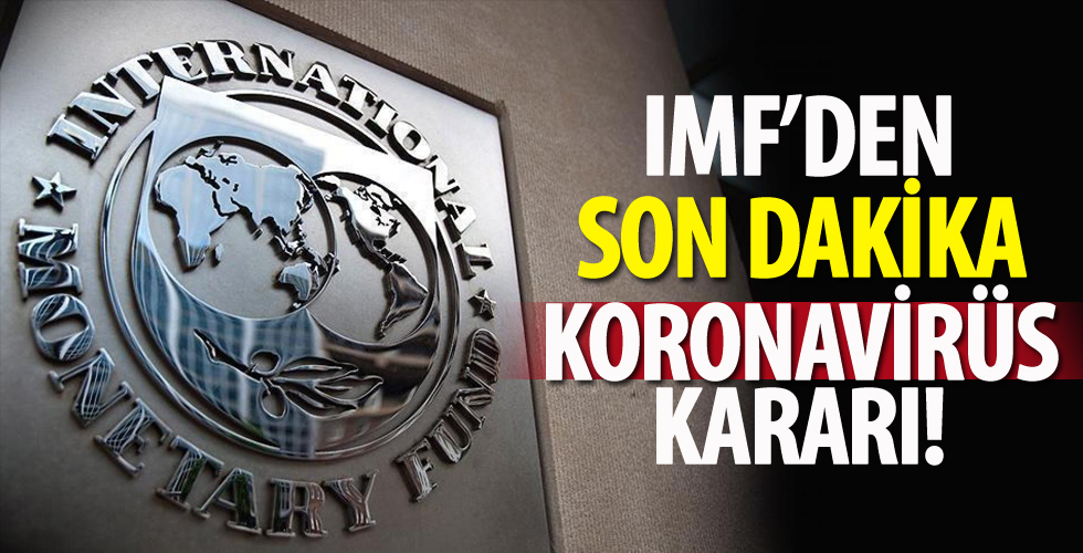 IMF'den flaş 
