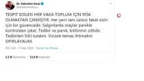 Sağlık Bakanı Koca'dan 'Tedbirleri Sıkı Tutalım' Çağrısı Açıklaması