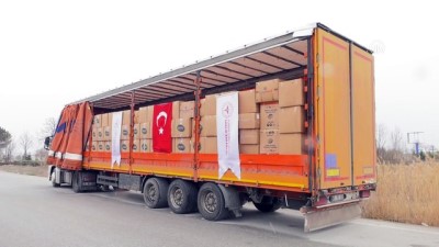 Türkiye'den İran'a Sağlık Malzemesi Yardımı