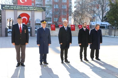 Konya'da Çanakkale Zaferi'nin 105. Yıl Dönümü Dolayısıyla Töreni Yapıldı