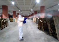 Barampaşa'da 'Korona' Dezenfeksiyonu