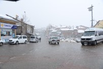 Çelikhan'da Kar Yağışı Başladı Haberi
