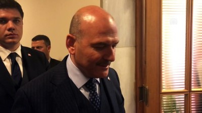 İçişleri Bakanı Soylu, Mecliste Gazetecilerin Sorularını Yanıtladı Açıklaması