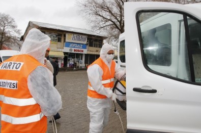 Varto'da Dezenfekte Çalışması