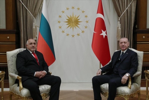 Cumhurbaşkanı Erdoğan, Borisov'u kabul etti!