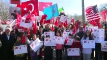 KUZEY AMERIKA - Beyaz Saray önünde Türkiye'ye destek gösterisi