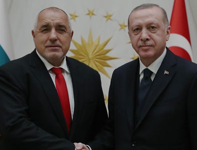 Cumhurbaşkanı Erdoğan, Borisov'u kabul etti!
