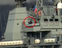 SAVAŞ GEMİSİ - Rus savaş gemisinden provokatif geçiş!