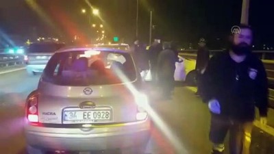 Ümraniye'de Zincirleme Trafik Kazası Açıklaması 4 Yaralı