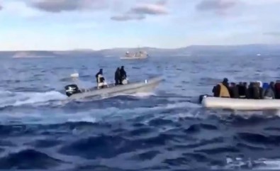 Yunanların Ölüme Terk Ettiği Göçmenleri Sahil Güvenlik Kurtardı