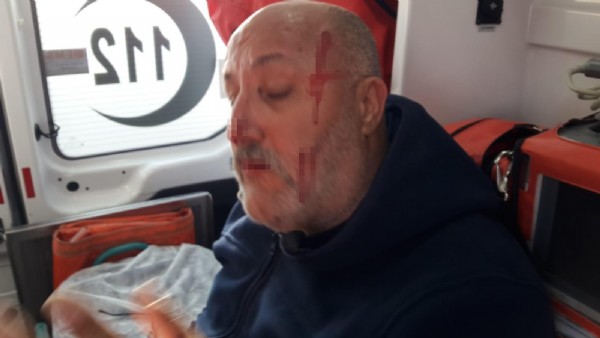 Yunan askerleri gazetecileri hedef aldı!