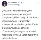 SOSYAL PAYLAŞIM SİTESİ - Bakan Gül Açıklaması 'Süreleri Geriye Dönük Olarak Durduracak Genel Bir Düzenleme İçin Çalışıyoruz'