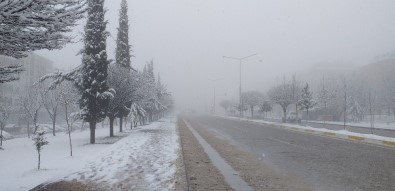 Besni'de Kar Yağışı