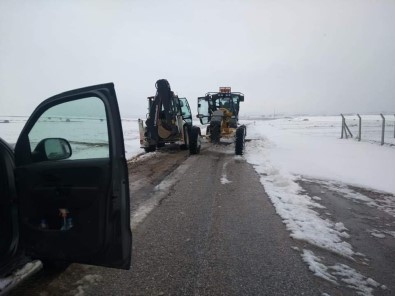 İlçede Kar Kalanlığı 30 Santimetreyi Geçti