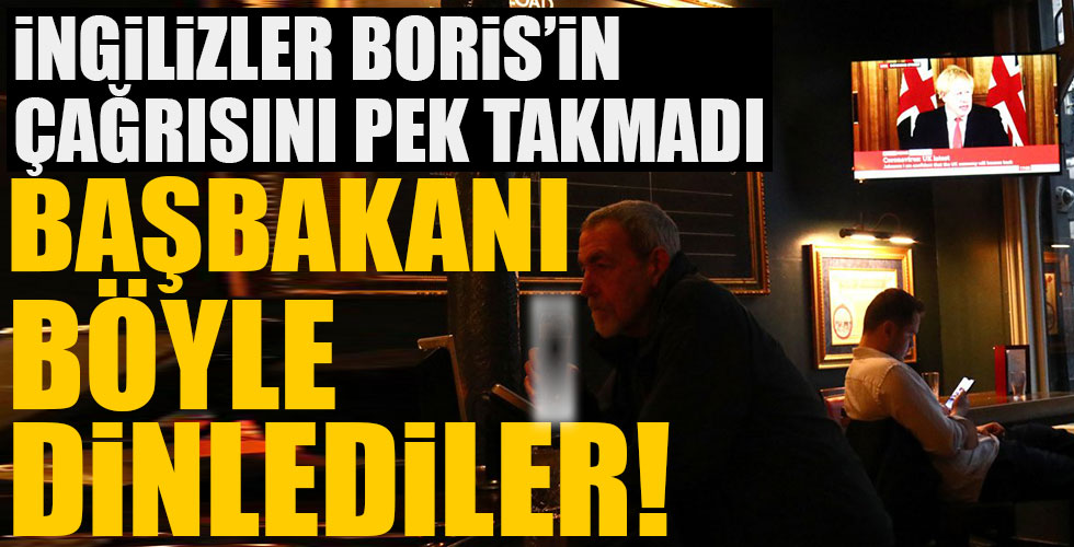 İngilizler Boris'i pek takmadı!