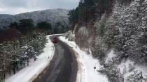 Kar Yağışı Domaniç Dağları'nı Beyaza Bürüdü Haberi