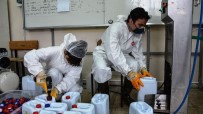 MESLEK LİSELERİ - Malatya'da Meslek Liseleri Dezenfektan Ve Maske Üretiyor