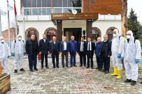 DERNEK BAŞKANI - Muhtar Evleri Dezenfekte Edildi