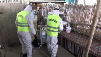 Tarım İşçilerinin 'Çadır Kentinde' Koronavirüs Tedbirleri