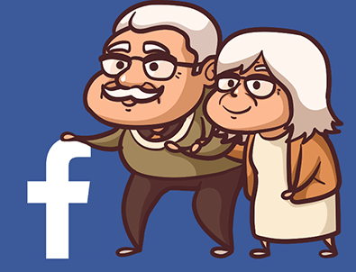 Yaşlılar için haydi herkes Facebook'a kampanyası