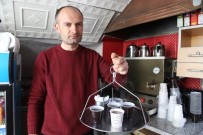 ÇAY OCAĞI - Çay Ocağından Korona Virüsüne Karşı Pet Bardaklı Önlem