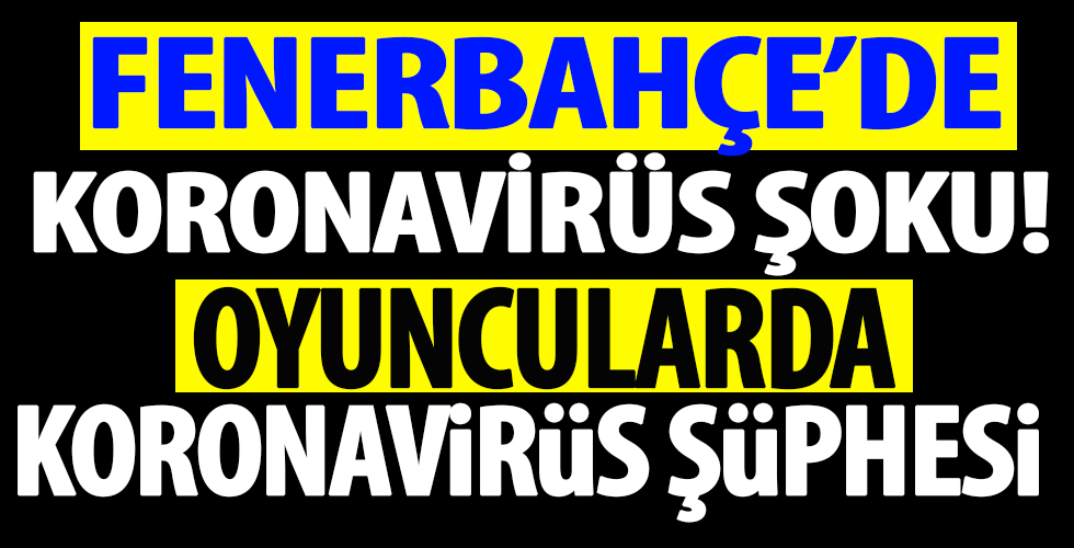 Fenerbahçe Beko'da koronavirüs şüphesi