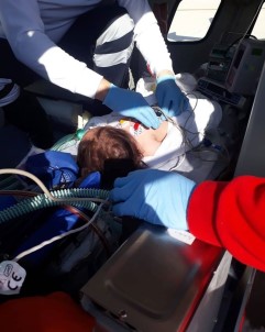 Helikopter Ambulans 11 Aylık Bebek İçin Havalandı