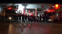 Isparta'da Polis Ve İtfaiyeden Sağlık Çalışanlarına 'Sirenli' Destek