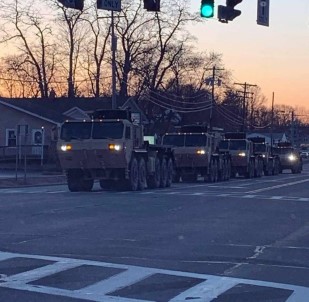 ABD ordusu New York sokaklarında
