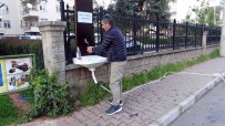 EL TEMİZLİĞİ - Antalya'da Esnaftan Sokağa Korona Virüs Lavabosu