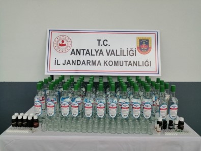 Antalya'da Sahte İçki Operasyonu