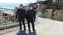 ERMENEK - Karaman'da İki Muhtar Mahallelerini Kendi İmkanları İle Dezenfekte Etti