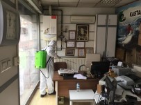 TICARET VE SANAYI ODASı - KATSO Binası Dezenfekte Edildi