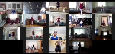 Korona Virüsü Nedeniyle Online Dans Eğitimleri Başladı