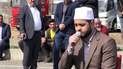 Bingöl'den İdlib'e 12 Tır Yardım Malzemesi Gönderildi