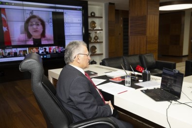 Büyükkılıç, TBB Encümeni'ne Telekonferansla Katıldı