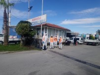 DEZENFEKSİYON - Büyükşehir Toptancı Hallerini Dezenfekte Ediyor