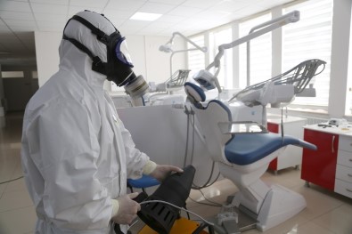 CÜ'de Dezenfekte Çalışmaları