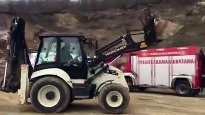 Düzce'de Meydana Gelen Toprak Kaymasında 1 İşçi Yaralandı