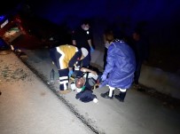 DİREKSİYON - Fethiye'de Köpeğe Çarpan Otomobil Devrildi; 6 Yaralı