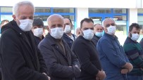ASKERİ TÖREN - Gazi Cenazesinde Maske Hassasiyeti