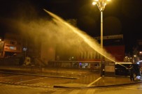 DEZENFEKSİYON - Havza'da Cadde Ve Sokaklar Dezenfekte Ediliyor