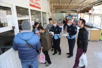KARAKÖPRÜ - Karaköprü'de Korona Virüs Denetimi