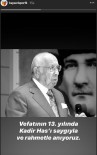 KADIR HAS - Kayserispor, Kadir Has'ı Unutmadı