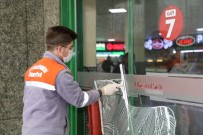 ŞEHİRLERARASI OTOBÜS - Kocaeli Şehirlerarası Otobüs Terminali Günde İki Kez Dezenfekte Ediliyor