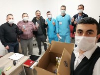 ÇAM SAKıZı - Kolonya Üreticisinden Sağlık Çalışanlarına Çam Kolonyası