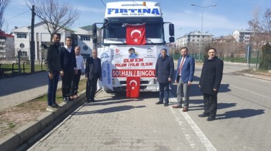 Solhan'dan İdlib'e Yardım Tırı